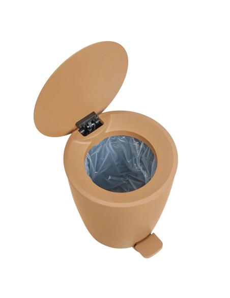Poubelle à pédale 3L - AVA - Beige