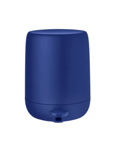 Poubelle à pédale 3L - SONO - Bleu Mazarine