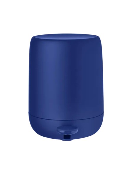 Poubelle à pédale 3L - SONO - Bleu Mazarine