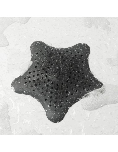 Attrape cheveux - Starfish hair catcher - Noir