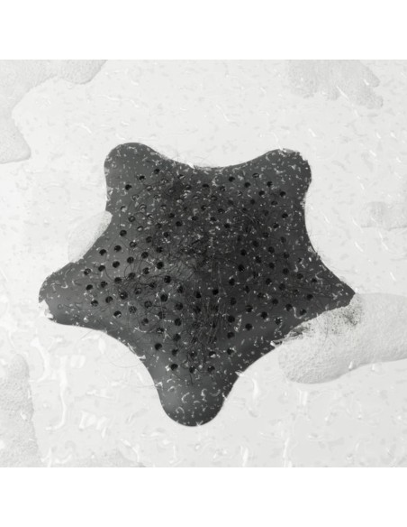 Attrape cheveux - Starfish hair catcher - Noir