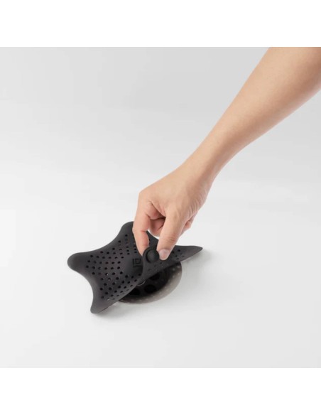 Attrape cheveux - Starfish hair catcher - Noir
