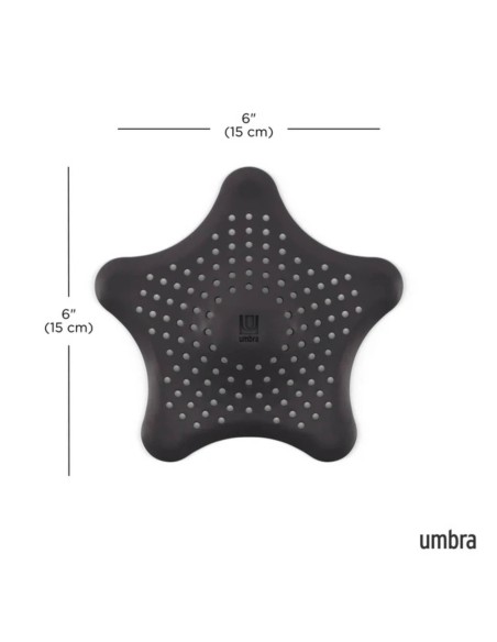 Attrape cheveux - Starfish hair catcher - Noir
