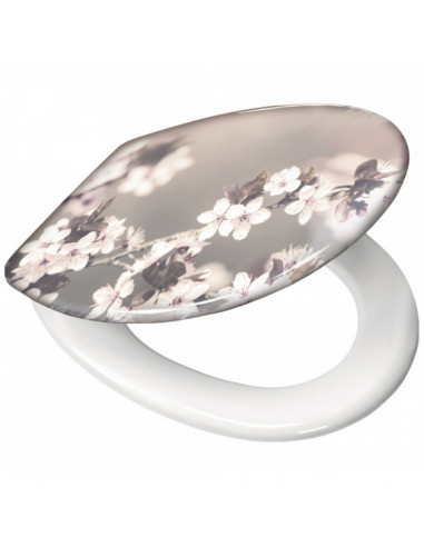 Abattant WC Universel Original - Fleurs -...