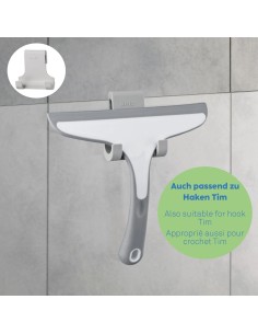 Raclette de douche TESS blanc – Essuie-glace salle de bain 2