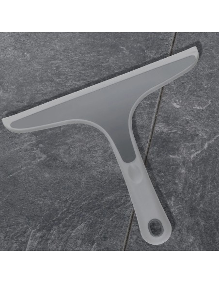 Raclette de douche TESS gris foncé – Essuie-glace salle de bain