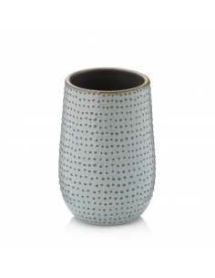 verre a dent gobelet dots ceramique