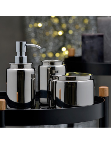 Distributeur de savon Faber en inox Brillant -...