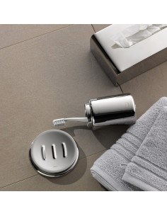 Kela porte savon Faber inox brillant 2