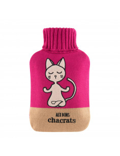 Chat Yoga Bouillotte à eau de dlp