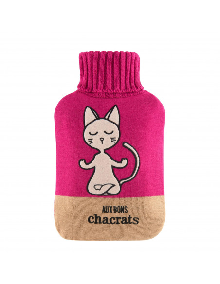 Chat Yoga Bouillotte à eau de dlp