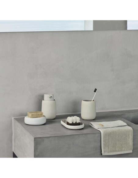 Distributeur de savon manuel SONO - 250ml - Beige/Moonbeam  Blomus