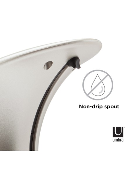 Distributeur de savon Automatique Otto - Nickel 250ml - Umbra