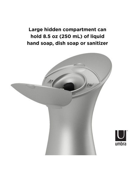 Distributeur de savon Automatique Mural Otto - Nickel 250ml - Umbra