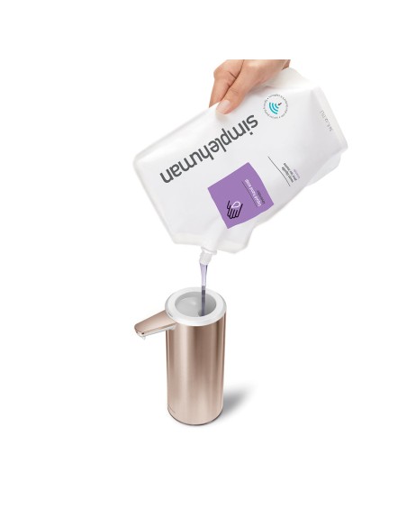 Distributeur de Savon Automatique rechargeable - Or Rose, 266ml - ST1046
