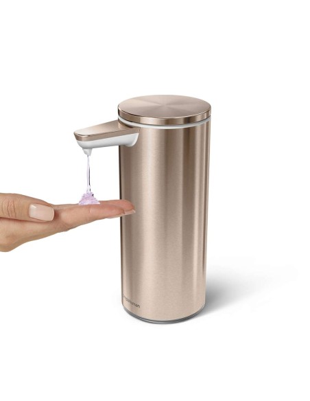 Distributeur de Savon Automatique rechargeable - Or Rose, 266ml - ST1046