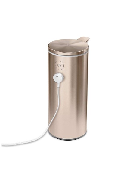 Distributeur de Savon Automatique rechargeable - Or Rose, 266ml - ST1046
