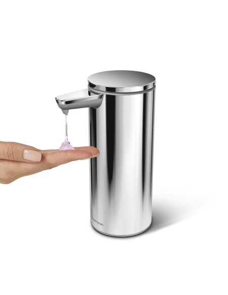 Distributeur de Savon Automatique rechargeable - Inox Poli, 266ml - ST1044