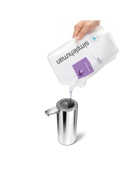 Distributeur de Savon Automatique rechargeable - Inox Poli, 266ml - ST1044