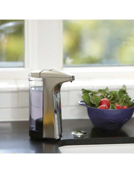 Distributeur de savon automatique - 237ml - Nickel brossé