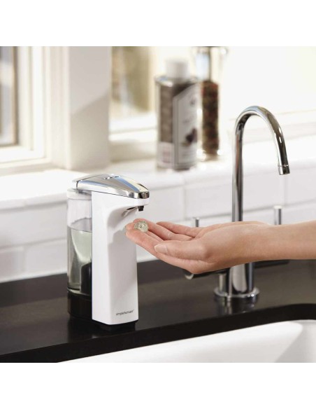 Distributeur de savon automatique - 237ml - Blanc