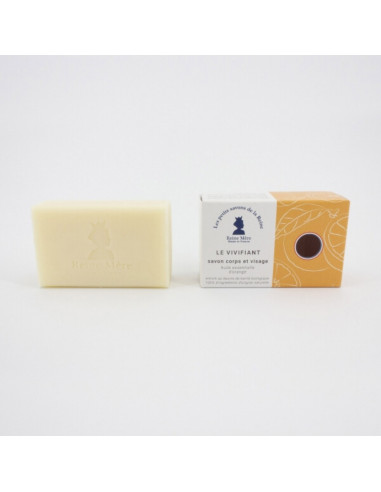 Savon "Le Vivifiant" Huile essentielle d'Orange...