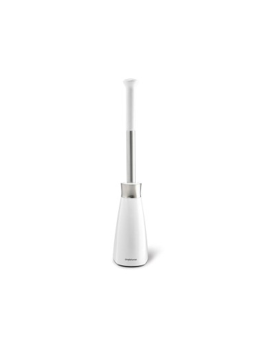 Brosse WC Etroite et design - Blanche -...