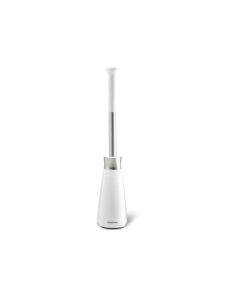 Brosse WC Etroite et design - Blanche - Simplehuman