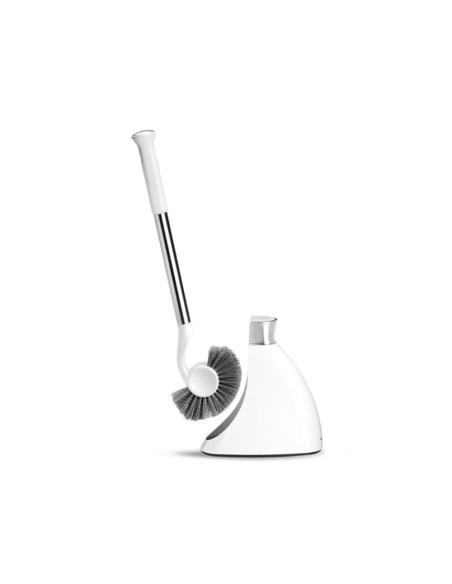 Brosse WC Etroite et design - Blanche - Simplehuman