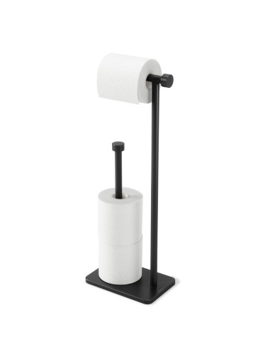 Dérouleur et réserve de papier WC Cappa Noir de Umbra