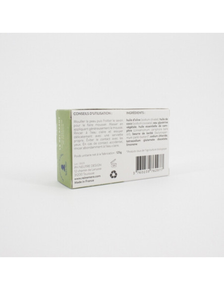 Savon "Le Relaxant" Huile essentielle de Camphre - 100% Naturel - Made in France