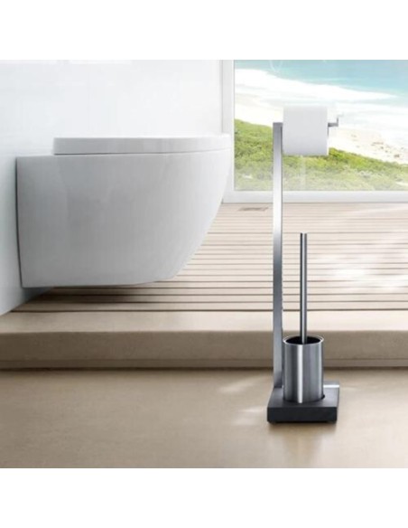 Serviteur WC Menoto - Inox Brossé Mat