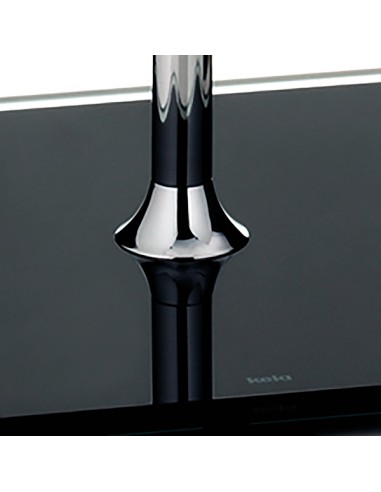 Porte Serviette sur Pied - Biago - Métal Chromé...