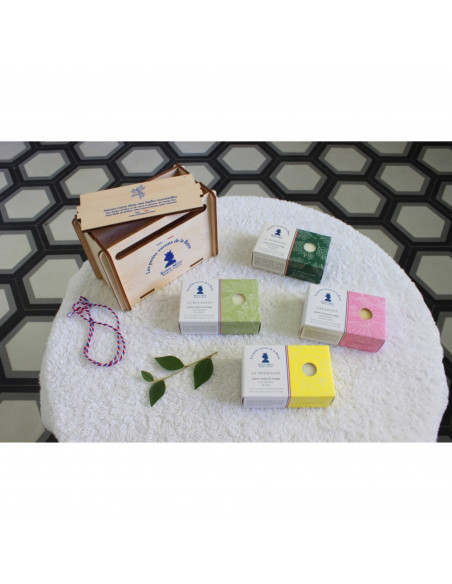 Coffret Cadeau 4 Savons 100% Naturels - Made in France