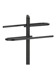 Porte Serviette Noir sur Pied Ken 2