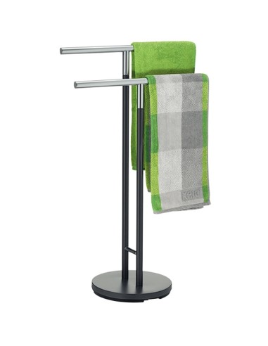 Porte Serviette sur Pied - Sinerio - Anthracite...