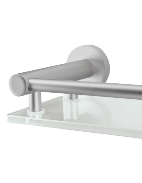 Étagère en verre Apollo Milky - A coller ou visser !