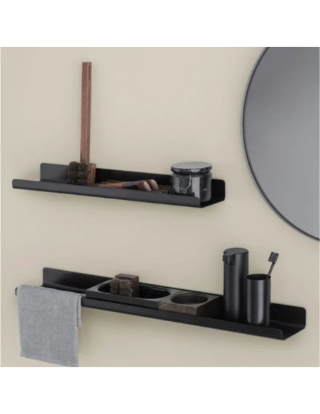 Etagère murale Modo 71cm - Noire - Blomus