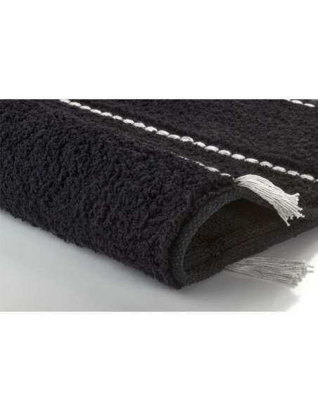 Tapis de bain - Travis Noir - 4 Tailles