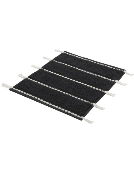 Tapis de bain - Travis Noir - 4 Tailles