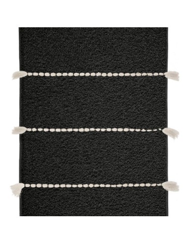 Tapis de bain - Travis Noir - 4 Tailles