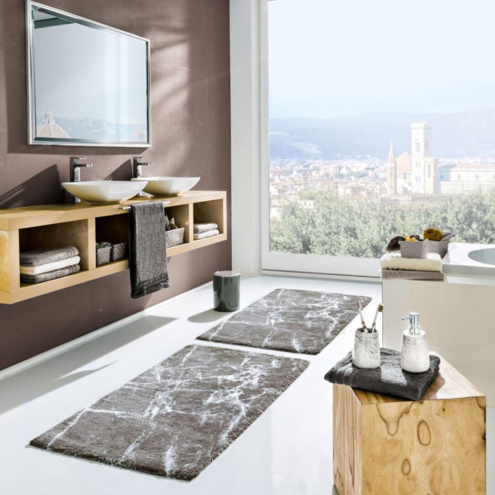 Tapis de bain design et confortable Salle de bains deco
